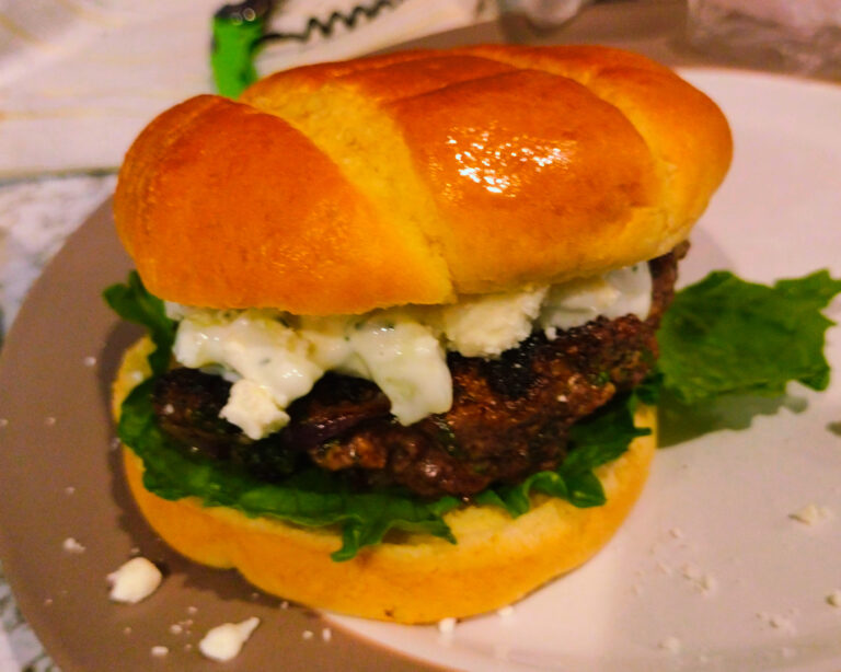 How to Grill The Best Mediterranean Lamb Burgers