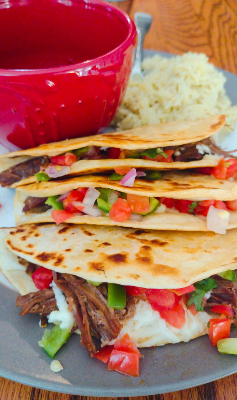 Slow Cooked Birria Tacos on the Blackstone