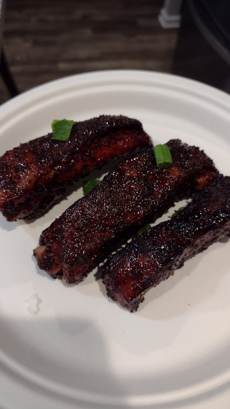 Smoked Asian Party Ribs